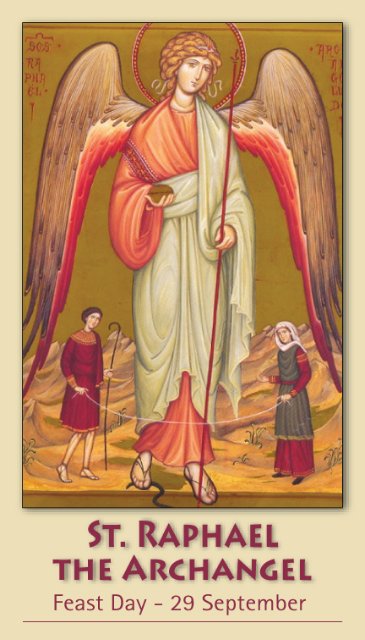 St. Raphael Prayer Card, 10-Pack Keep God in Life