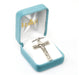 Short Top Sterling Silver Crucifix Keep God in Life