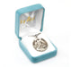 Saint Jude Round Sterling Silver Medal Keep God in Life