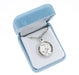 Saint Christopher Round Sterling Silver Soccer Male Athlete Medal Keep God in Life