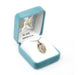 Saint Zoe Oval Sterling Silver Medal Keep God in Life