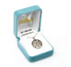 Patron Saint Helen Round Sterling Silver Medal Keep God in Life