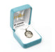 Patron Saint Joanne Round Sterling Silver Medal Keep God in Life