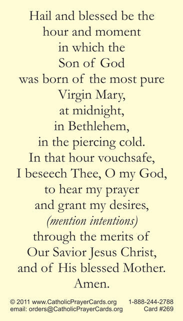 Christmas Anticipation LAMINATED Prayer Card, 5-Pack Keep God in Life