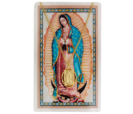 (PSH785) GOLD PLATE GUADALUPE Keep God in Life