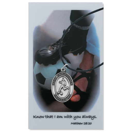 (PSD770SR) BOYS SOCCER PRAYER CARD SET Keep God in Life