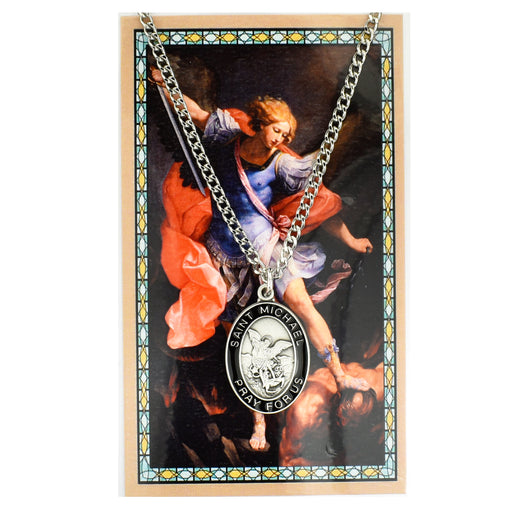 (PSD680MK) ST MICHAEL PRAYER CARD SET Keep God in Life