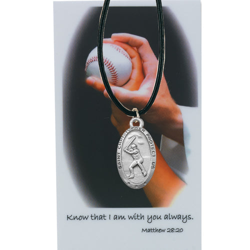 (PSD570BS) BOYS BASEBALL PRAYER CARD SET Keep God in Life