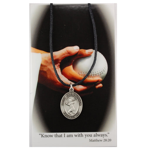 (PSD671SB) GIRLS SOFTBALL PRAY CARD SET Keep God in Life