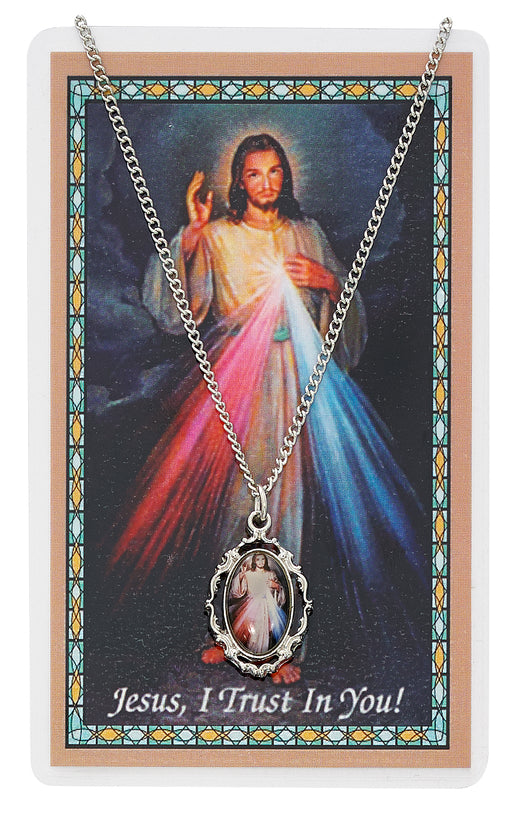 (PSD728) DIVINE MERCY PRAYER CARD SET Keep God in Life