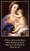 Mother's Day Prayer Card, LAMINATED 5-Pack Keep God in Life