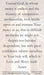 O Blood and Water Divine Mercy LAMINATED Prayer Card, 5-Pack Keep God in Life