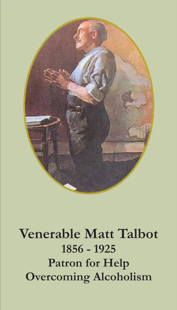 Venerable Matt Talbot LAMINATED Prayer Card, 5-Pack Keep God in Life