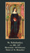 St. Scholastica LAMINATED Prayer Card 5-Pack Keep God in Life