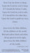 Children's LAMINATED Prayer Card, 5-Pack Keep God in Life
