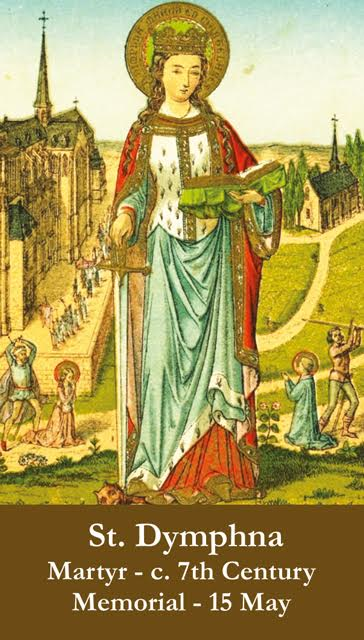 St. Dymphna Prayer Card, 10-Pack Keep God in Life